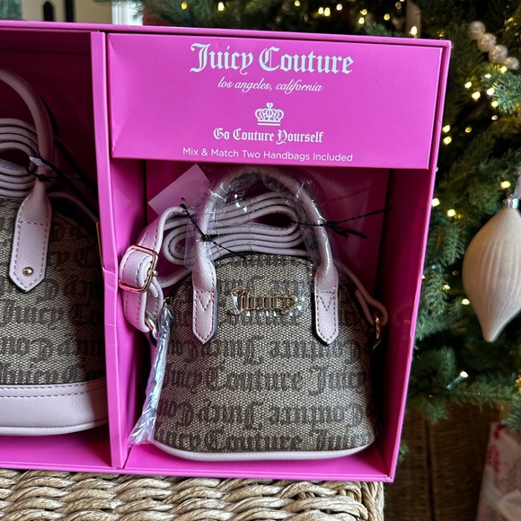 Juicy couture mommy and me gift box purse bag set Christmas crossbody - Picture 5 of 12